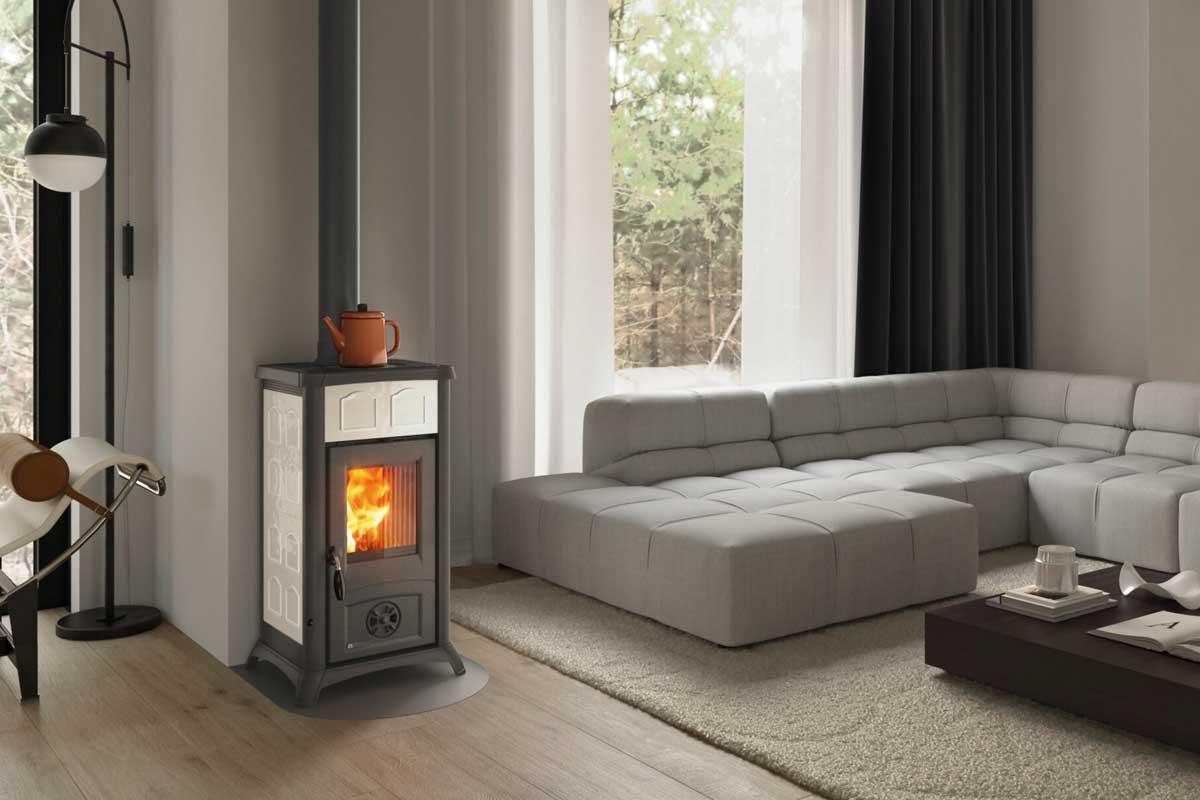 Kaminofen Gemma Majolica von La Nordica